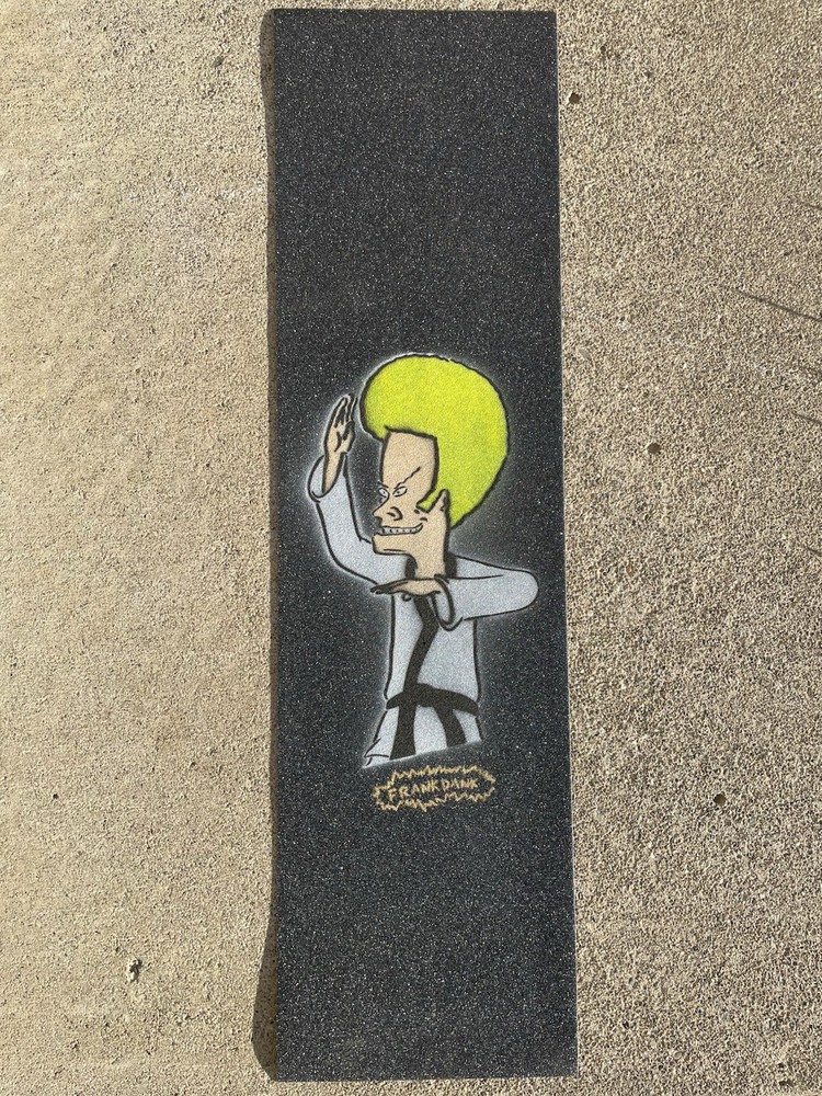 Mob Skateboard Grip Tape Beavis And Butthead Kung Fu Karate Afro Funny Cartoon