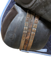 18 Inch Used Inter Collegiate Horse Association English Saddle 434-11872