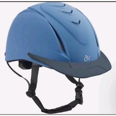 NEW Ovation Deluxe Schooler Equestrian Riding Helmet Blue Size Small/Medium