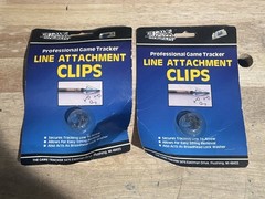 The Game Tracker Line Attachment Clips #GTLC-Brand New Lot Of 2