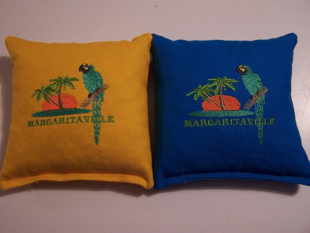 Eight Quality Cornhole Bags! Margaritaville! Whole Corn or Pellets