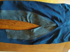 Breeches Full Seat Schumacher Ladies Sz 44 Horse Made in W Germany Navy GL