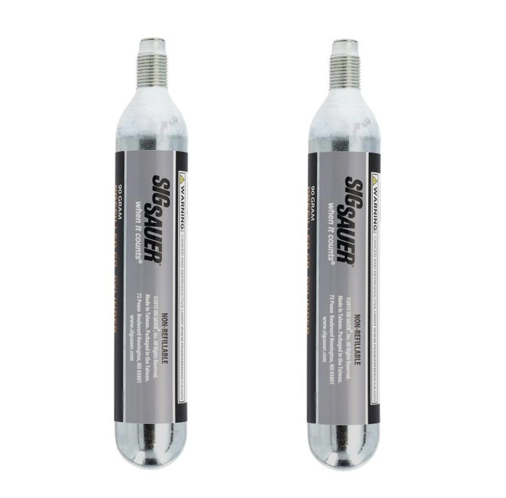 2 PACK – Sig Sauer 90 Gram CO2 Cylinders