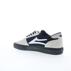 Lakai Manchester Mens White Suede Lace Up Skate Inspired Sneakers Shoes