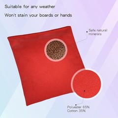 Set of Regulation Cornhole Bags Double Sided, Weather Resistant Bean Bags for…