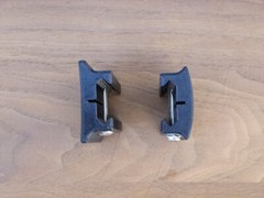 Universal Picatinny Bag Rider – Set of 2 – 1x Flat, 1x Rounded – Made In The USA