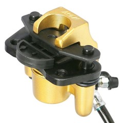 Front Hydraulic Foot Disc Brake Caliper & Pad for 125-200cc ATV Quad Go Kart
