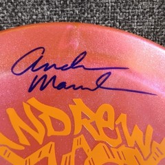 Andrew Marwede Signed Auto 2024 Tour Series DGA Avalanche Red 173-174g