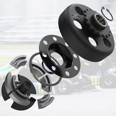 1PZ CH3-J18 Go Kart Centrifugal Clutch 18 Tooth 3/4″ Bore #35 Chain 20mm Replace