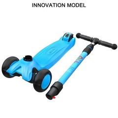 Allek Kick Scooter B03, Lean ‘N Glide 3-Wheeled Push Scooter with Extra Wide …