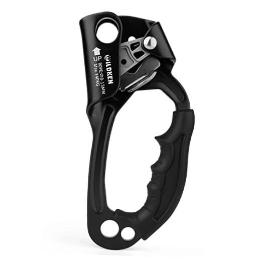 Climbing Hand Ascender Outdoor Mountaineering Tree Arborist Black 2 – Right