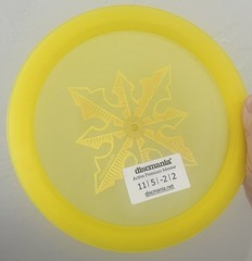 Discmania Active Premium Mentor Yellow New Unthrown North Star unknown weight