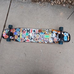 AODI 46″ x 9″ LONGBOARD SKATEBOARD Complete