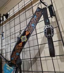 BRAND NEW Weaver Turquoise Cross Collection Navajo Arrow Contoured Breast Collar