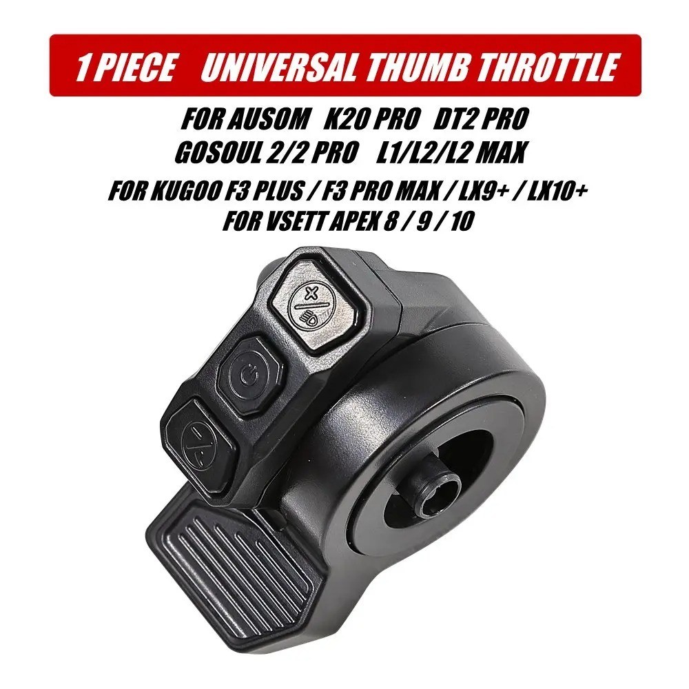 Thumb Throttle NFC Display for Ausom Gallop VSETT APEX Electric Scooter 48V-60V