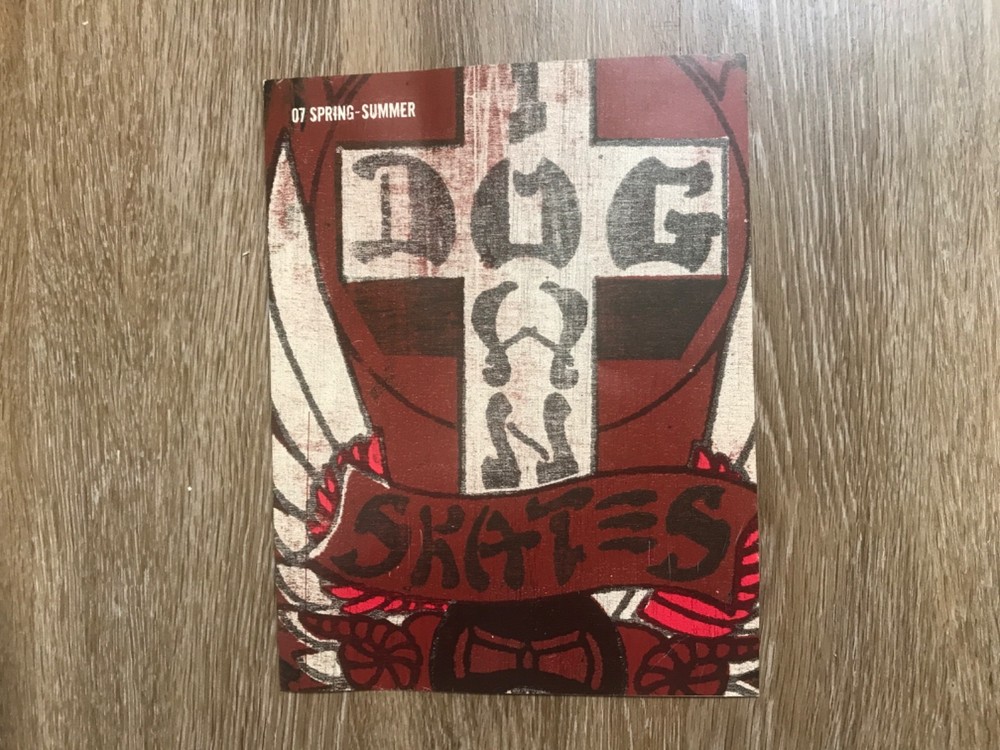 Dogtown Skateboards 2007 Dealer Color Catalog brochure skateboard Tony Alva.