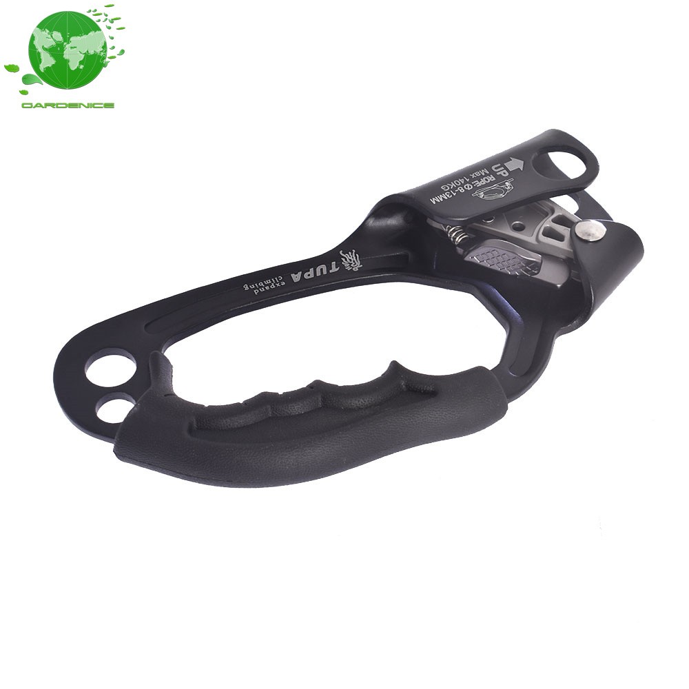 Al-Mg Alloy Tree Arborist Rappelling Gear Rope For 8~13mm 310Lbs 22 × 8.6CM