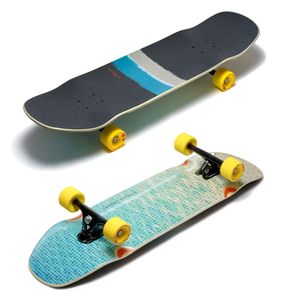 Loaded Bolsa II Skateboard Complete Blue White 9.4×34″