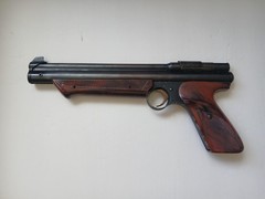 VINTAGE CROSMAN MEDALIST II MODEL 1300 .22 CAL PELLET PISTOL PARTS OR PROJECT