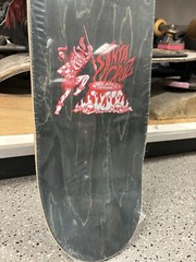 Salba Santa Cruz Tiger Pop deck Skateboard 8.0 rare