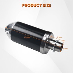 Exhaust Pipe with Muffler For Honda GX160 GX200 Predator 212cc 196cc Engine