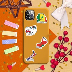 Small Country Flag Stickers Luggage Water Bottle World Flags Party Supplies