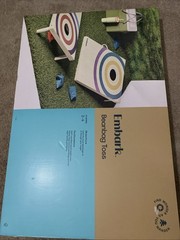 Bean Bag Toss 2» x 3» Wood Cornhole – Embark