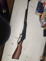 Vintage Crosman Model 99 Lever Action 22 cal. Pellet Gun CO2 Hard To Find Works