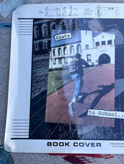 Vintage 1988 Powell Peralta Skateboard OG Skateboarding Book Cover Skate School