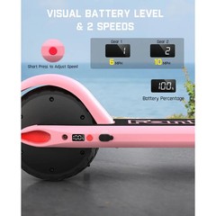 FanttikRide C9 Electric Scooter for Kids Adjustable Handlebars