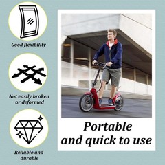 Coaxial 2-Wire Charging Port for Electric Scooters,Compatible with Razor MX12…
