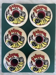 LABEDA Gripper X SOFT (4) pack 72mm Inline Roller Hockey Wheels White Open Box