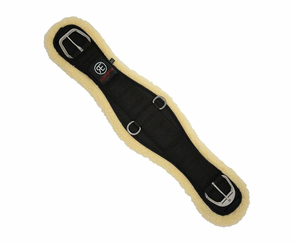 REINSMAN Roper Fleece Cinch with Removable Liners for Horse – Choose Size