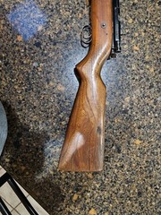 Vintage 1950’s Crosman Model 114 .22 Cal. Bulk Fill CO2 Pellet Gun Rifle: Read