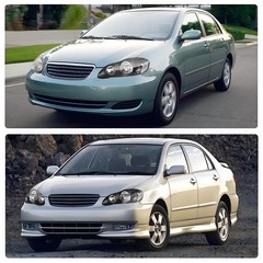 Pair Headlight Assembly Set For 2003 2004 2005 2006 2007 2008 Toyota Corolla …