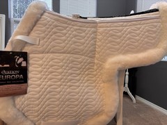 Ovation Europa Saddle Pad Collection Sheep Skin