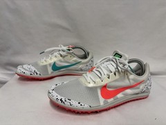 Nike Zoom Rival Athletic Running Shoes White Multicolor US 8.5 907566-100
