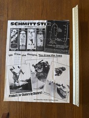 original vintage 1985 SCHMITT STIX product mailer 1985