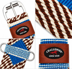 Horse Horse Western 21 Strand Double Weave Two-Tone Mohair Roper Cinch 97RT15