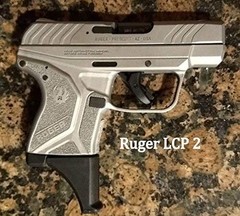 Easy to Install Sturdy Ruger LCP Pearce XL Extended Zeeshy Grip Extensions (2pc)
