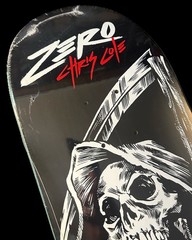 RARE Chris Cole SOTY Grim Reaper Zero Skateboard Deck 8.25” Thrasher NEW