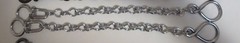 Rein Chains Prod. #BBR-10 – 12 inches long, Black, Blue, Patina, Stainless Steel