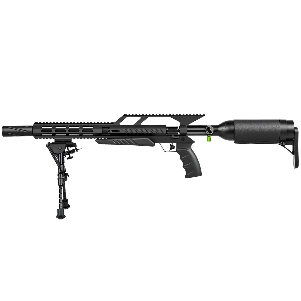 PINTY .22 Single Shot PCP Airgun for Adults High Power Air Rifle w Bipod 5.5mm