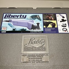 Lister Liberty Clippers Classic NiMH Battery Charger Case Manual Tested EUC