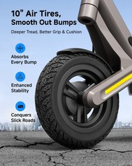 Adult Electric Scooter 1000W Off-road E-Scooter Folding 31MPH Max Speed 48V 13Ah