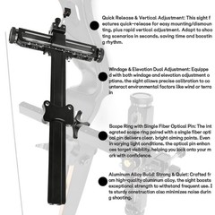 Aluminum Recurve Bow Sight T Shape Adjustable Target Shooting Hunting Archery
