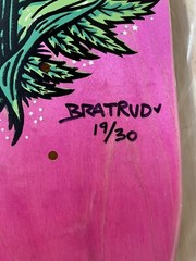 Todd Bratrud MN State Flowers Skateboard Limited 19/30 Nike SB 420 Strangelove
