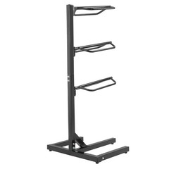 3 Tier Powder Coated Saddle Rack Stand Portable For Western Horse Pad Rack