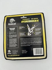 NEW PIVOTING BROADHEADS Hyrdoshock-X Composite Array Silver 100 Grain RAMCAT