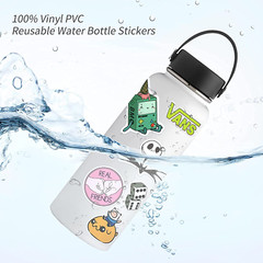 300PCS Cool Stickers, Waterproof Laptop Stickers Decals for Water Bottle Skatebo
